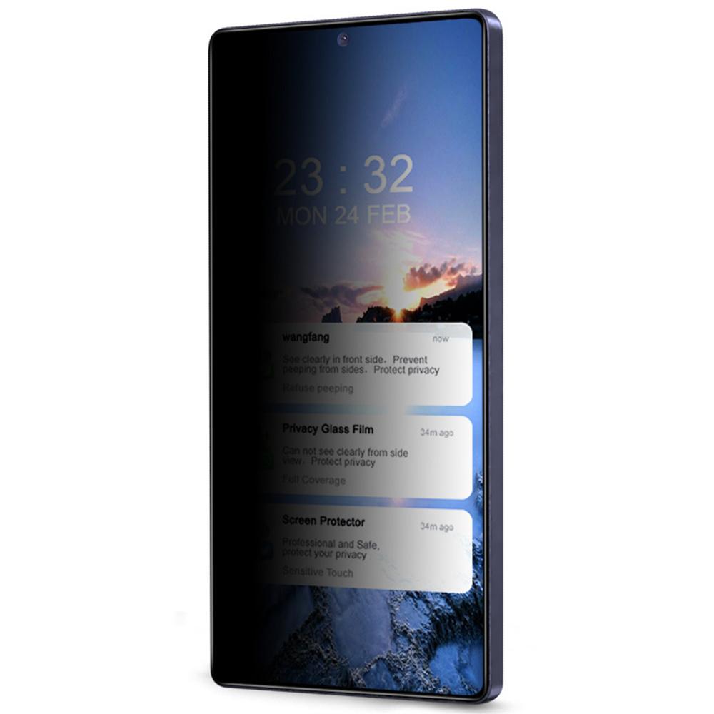 IMAK For Samsung Galaxy S25 Ultra Anti-Peep Tempered Glass Screen Protector Full Coverage