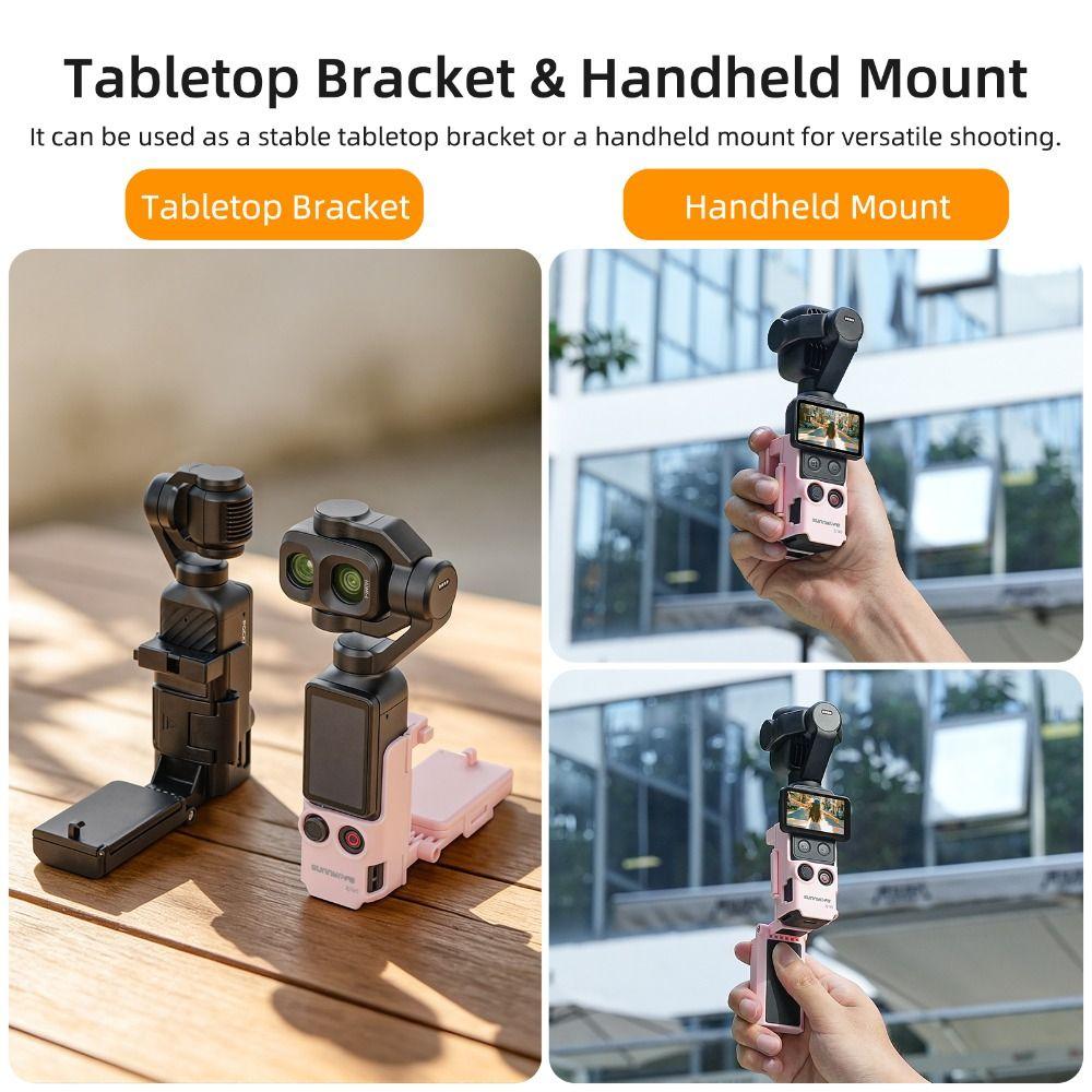 Adjustable Magnetic Mount Base Mount Adapter for DJI Osmo Pocket 4P/4/3 Gimbal Camera Accessories