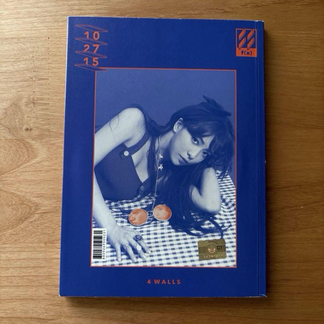 

[USED] f(x) 4Walls Album CD Luna Orange