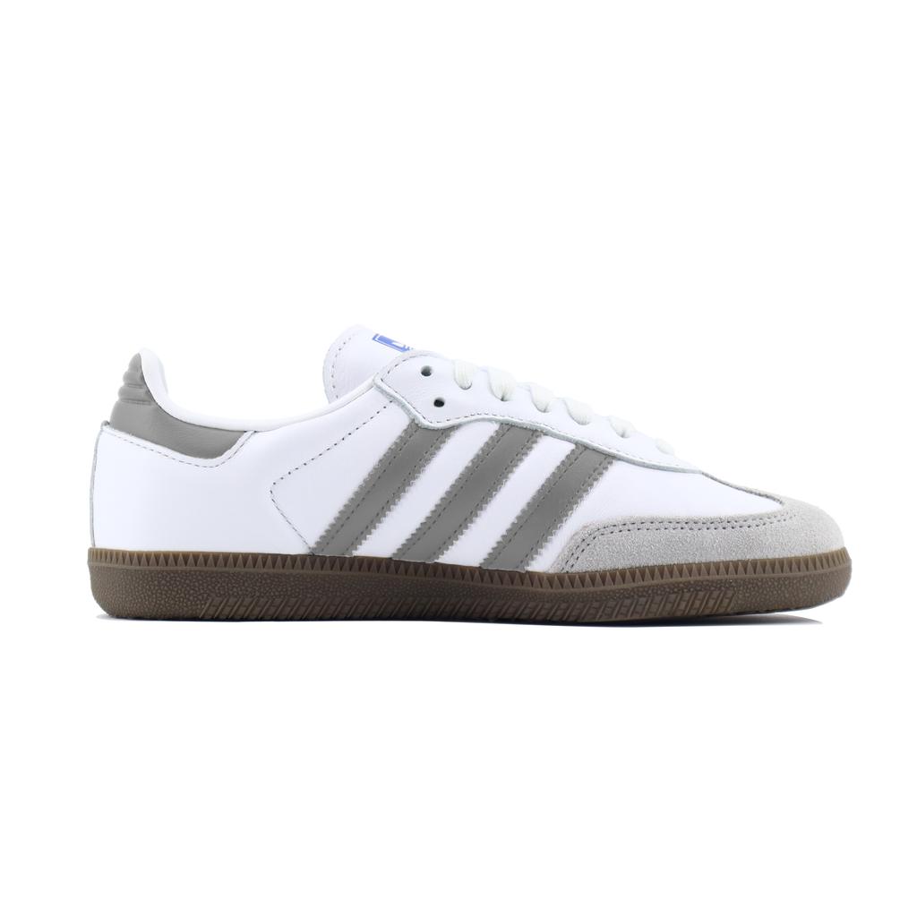 adidas Originales SAMBA OG Zapatillas de Skate de caña baja Unisex Blanco Gris B75806(Equipo1253-)