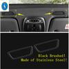 For VOLVO XC40 XC60 2018 - 2025 Stainless Auto Front Roof Stereo Speaker Loudspeaker Sound Frame Cover Trim Interior Accessories
