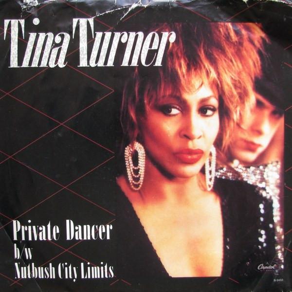 

7inch Record TINA TURNER - Private Dancer / Nutbush City Limit B5433 Capitol Records 1984 Canada Soul/Funk Used