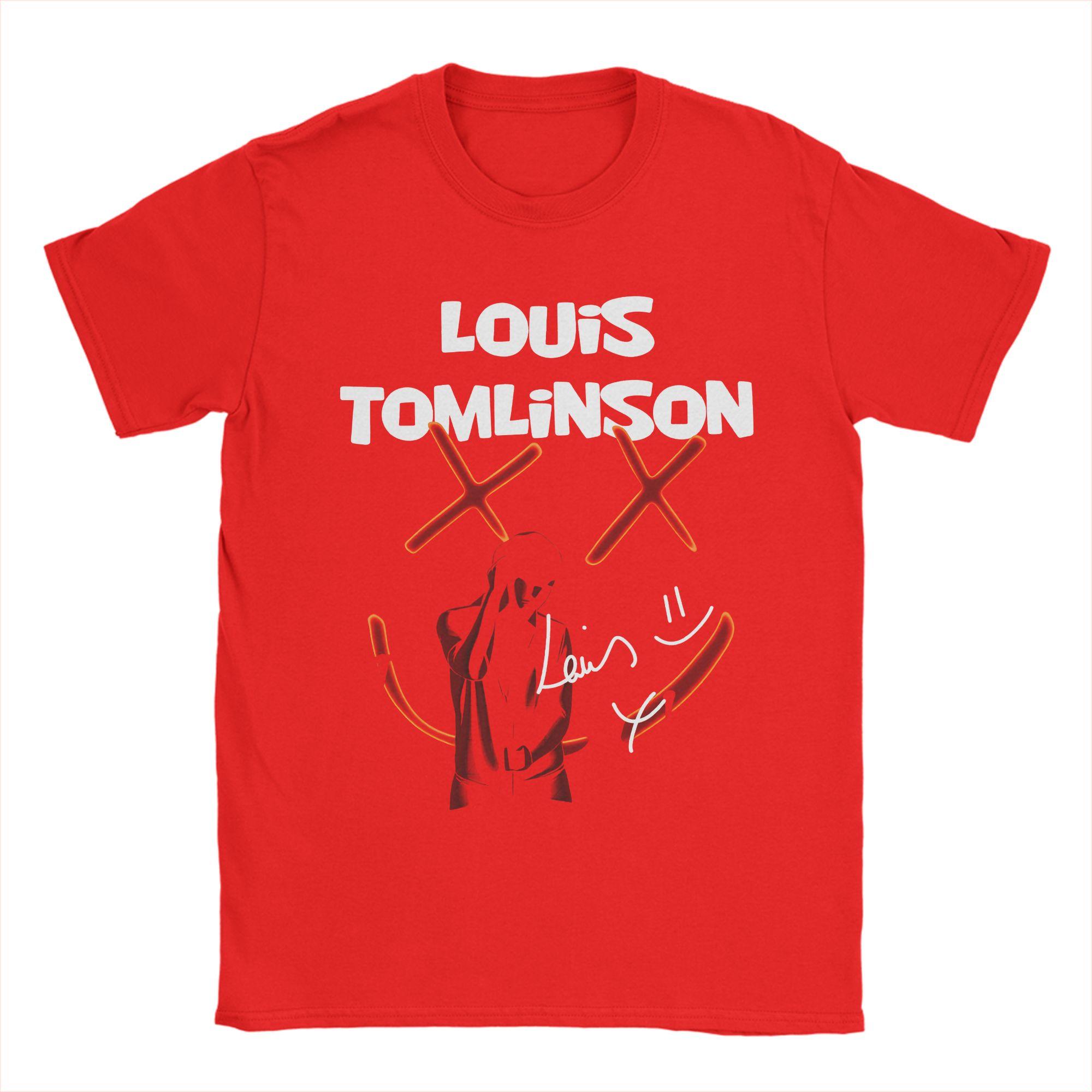 Beach The Greatest Louis Tomlinson Popular TShirts  Cotton Tshirt for Mens Y2K Casual Loose Short Sleeve Tees S