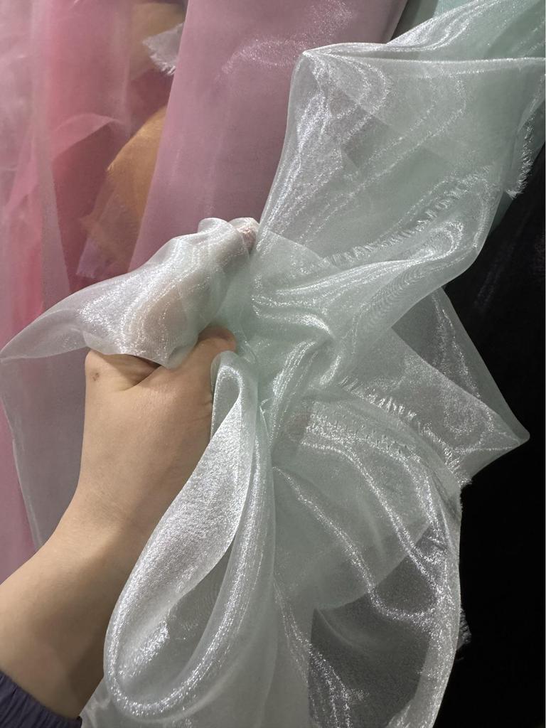White Water Gauze: Light, Flowing, Transparent Yarn for Wedding Decor & Creative Exhibitions