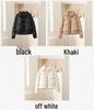 Women's 2025 Lightweight Short Down Jacket - Winter Fashion Polo Collar, Single-Breasted Design.