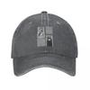 Baseball Cap ORPHEUS  EURYDICE Lover Stuff Unisex Women Fashion Distressed Denim Hadestown Musical Headwear