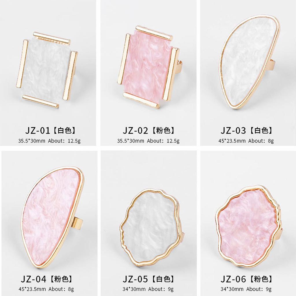 Nail Art Japanese Imitation Shell Ring Palette Color Selection High Value Painted Nail Color Matching Tool