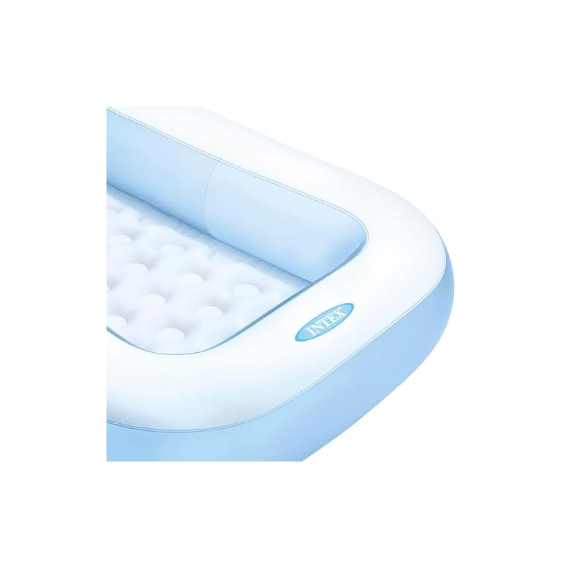INTEX Rectangular Baby Pool 166cm X 100cm X 25cm Light Blue 57403NP