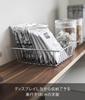 Yamazaki Tower Kitchen Countertop Shelf, Black, W90 X D18.3 X H46.7cm (including Screws), No Drilling Required, Display Shelf, Wall Shelf, Model 1693