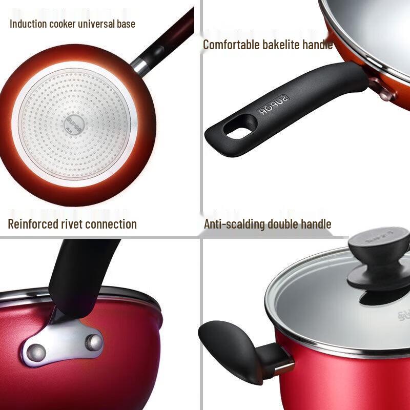 SUPOR Non-Stick Cookware Set (3-Piece)