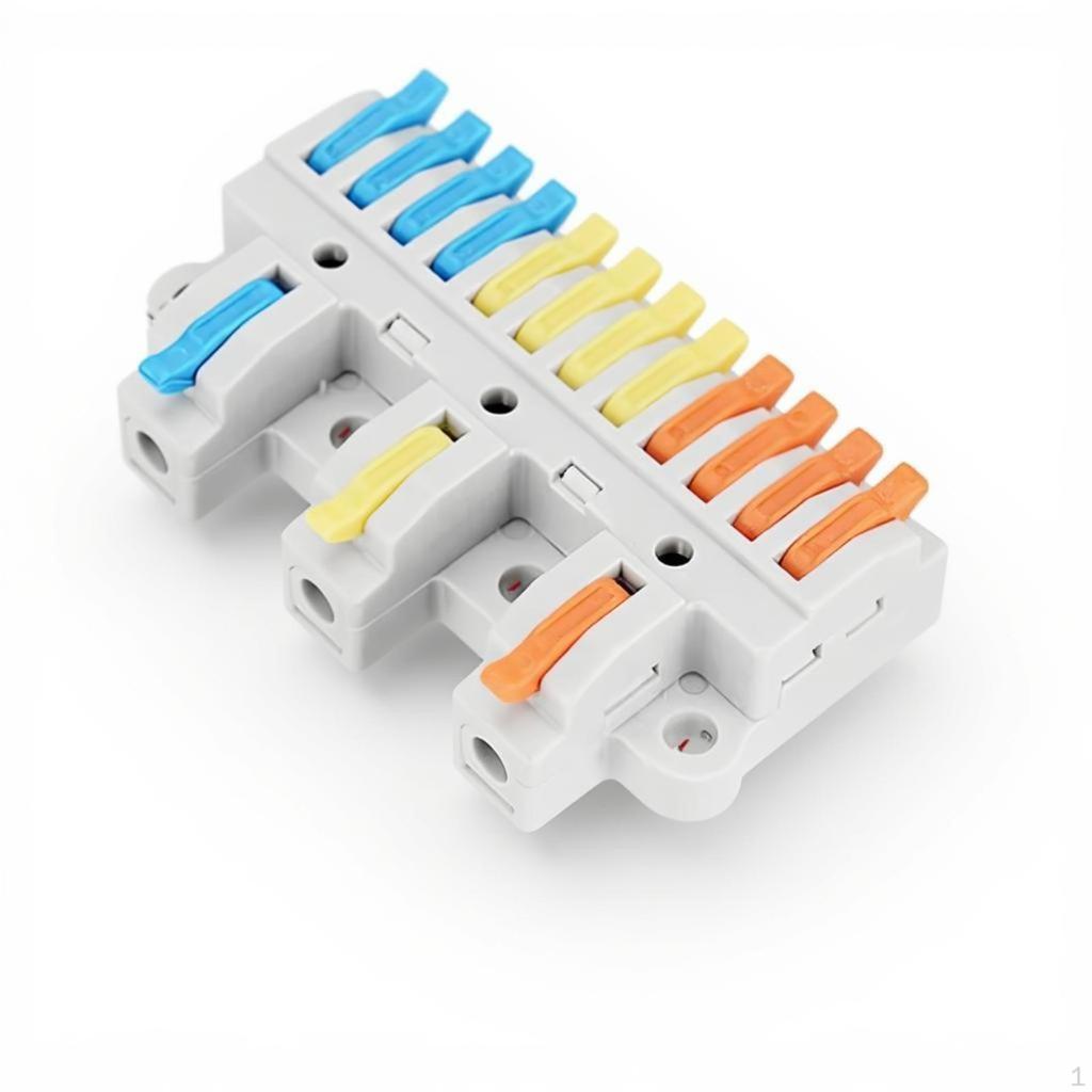 Wire Connector, 2 In 6 exit Junction Box, Quick Terminal Block, DIY Home Wiring 4 out other
