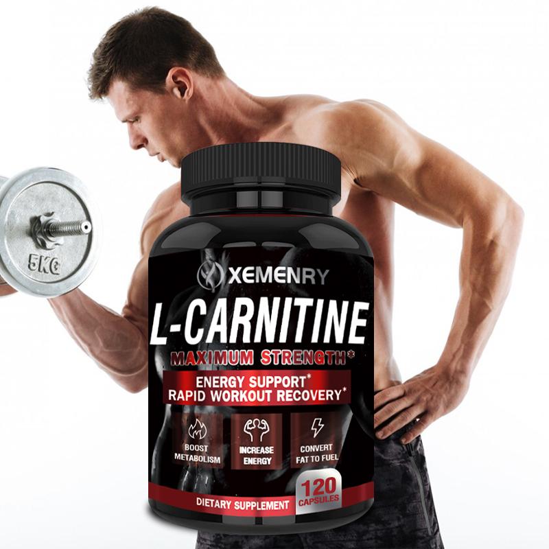L-Carnitine Capsules 1330mg - Weight Loss, Fat Burning - L-carnitine Tartrate