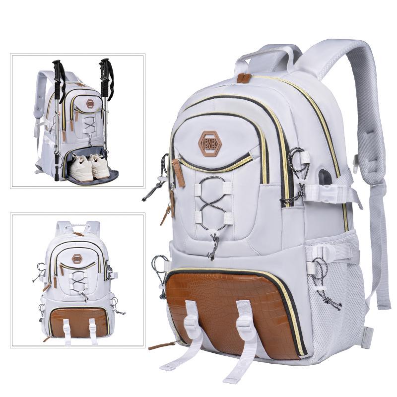 High-Capacity Oxford Cloth Travel & Mountaineering Backpack