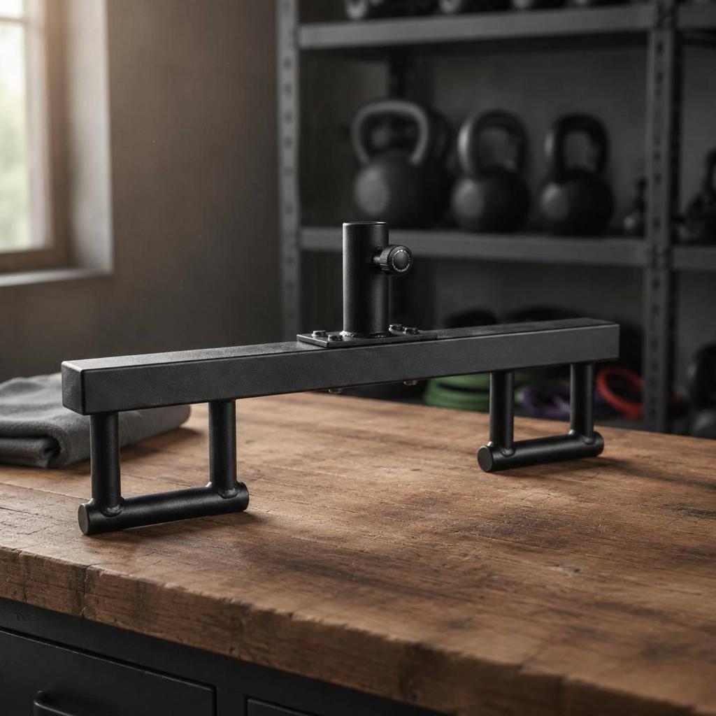 Mid-Section Training Bar Stable Base Upper-Body Press Handles Ergonomic Design