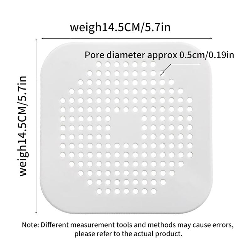 

Drain Hair Catcher Filter Sink Anti-Blocking Strainer Bathtub Shower Floor Silicone Stopper Cover Kitchen Bathroom Accessories