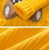 Herbst Winter Kinder Pullover Cartoon Bär Baby Jungen Mädchen Rundhals Strickpullover Tops