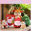 Cute Cartoon Reindeer Plush Doll Festive Christmas Decoration For Kids And Girlfriends