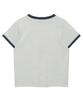 Syupeodeulai Women'S Logo Ringer T-Shirt 2 Light Grey Sdfiscq66Lgr