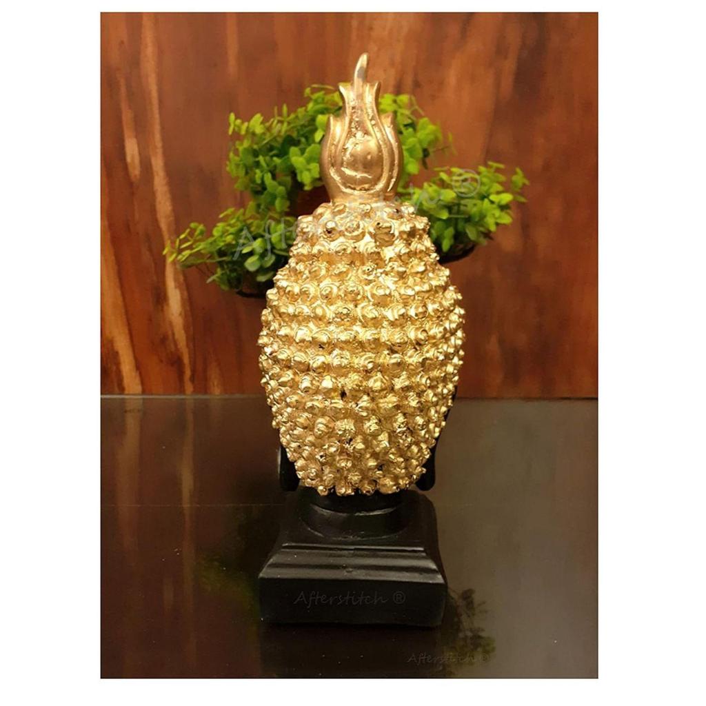 Gautam Buddha Face Statue for Home Decor Big Size Showpiece Gift (Design 5 Buddha Face)
