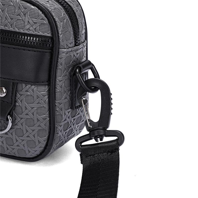 Borsa a tracolla da uomo per lavoro, pendolari, leggera, con scomparti multipli, impermeabile, a tracolla