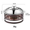 Hotel Dry Pots Solid fuel Stainless steel pot pots and pans Cookware Cooking pot Alcohol heater Commercial small hot pots