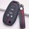 Klappschlüsselhülle für Ford Fiesta Focus Mondeo Kuga C-Max S-Max Galaxy B-Max EcoSport Edge Explorer Ranger Transit Tourneo Wabenmuster Schlüsselanhänger Hülle