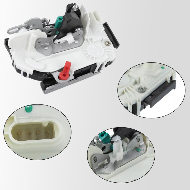 Türschloss-Riegel-Aktuator 4p Vorne Hinten Links Rechts für Dodge Ram 1500 2500 3500 Grand Caravan Jeep Compass Patriot Chrysler