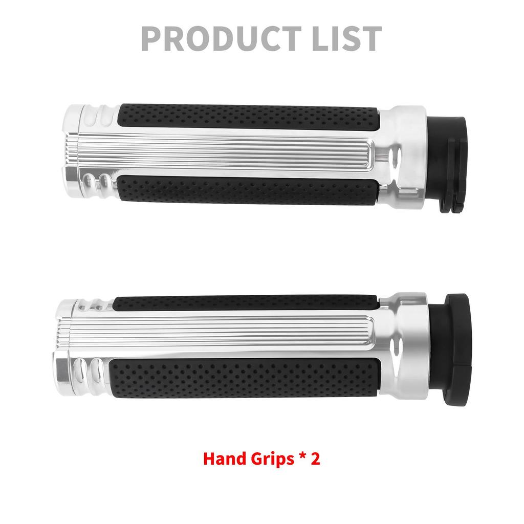 25MM Rubber Handlebar Grips Covers for Harley FXDLS Softail and CVO Models