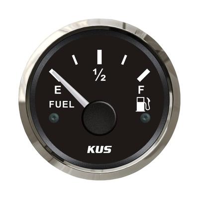 KUS Guaranteed Universal Fuel Level Meter Fuel Gauge Meter Fuel Gauge Indicator 0-190ohm 52MM(2inches) Backlit /24V