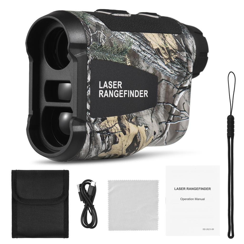 Golf-afstandsmeter met hellinghoekmeting, hoogte- en snelheidsfunctie, vlaggenmastvergrendeling, trillingsfunctie