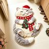 Non-Slip Cat-Shaped Area Rug 2D Cartoon Carpet Soft Home Decor Carpet  Bedrooms