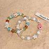 Cartoon Cute Ceramic Fish Frog Beaded Elastic Rope Bracelet Women Jewelry Accessories Gifts