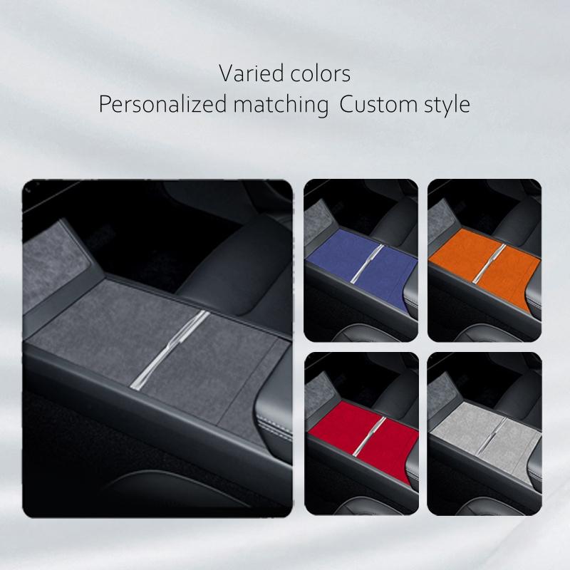 For Tesla Model Y Juniper 2025/Model 3 Highland Ultra-Thin Central Control Panel Sticker Car Interior Decoration
