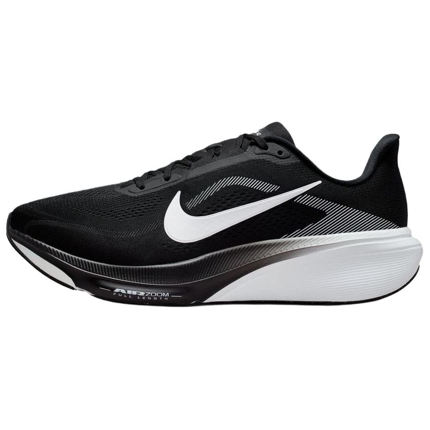 Nike Pegasus 42 Wide Comfortable Fit Low Top Running Shoes Men running shoes Black White IR1228-001 44.5