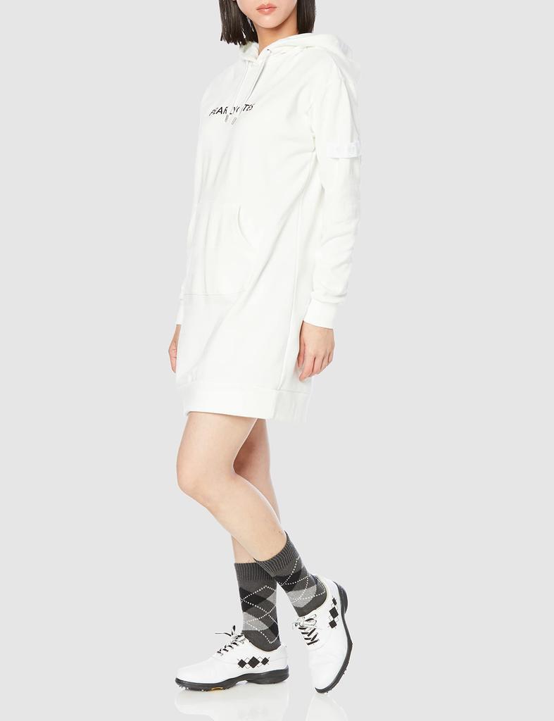 Vestido Manga Comprida Fleece Borda Sombra 1 [Pearly Gates] Feminino 30/10 / 055-2224002 030_Branco [M]