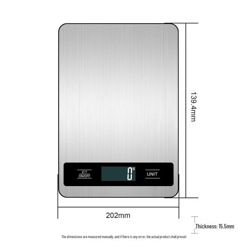 Miling Stainless Steel Rechargeable Digital Kitchen Scale (CN version)