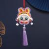 Embroidery Hanging Neck Fragrant Bag Chinese Style Dancing Lion Pendant  for Clothes Bags Car
