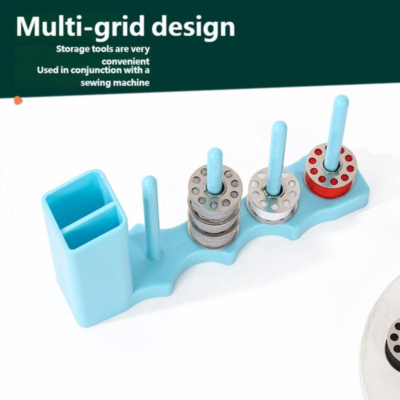 Portable Bobbin Storage Solution for Sewing Projects Designs Saves Space