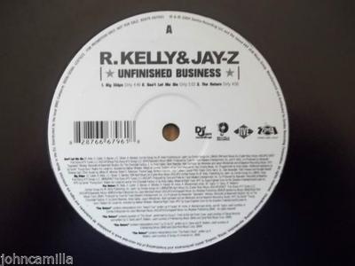 12-Zoll-Schallplatte R. KELLY & JAY-Z - Unfinished Business 82876667961 Def Jam Recordings 2004 US Rap & Hip-Hop/R&B Gebraucht