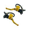 1 Pair 7/8" 22mm Motorcycle Brake Clutch Master Cylinder Reservoir Lever Oil Cup