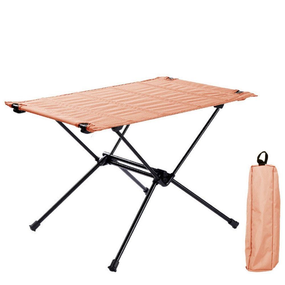 

Aluminum Zinc Zinc Alloy Folding Camping Table High Strength Foldable Desk Garden Party чёрный