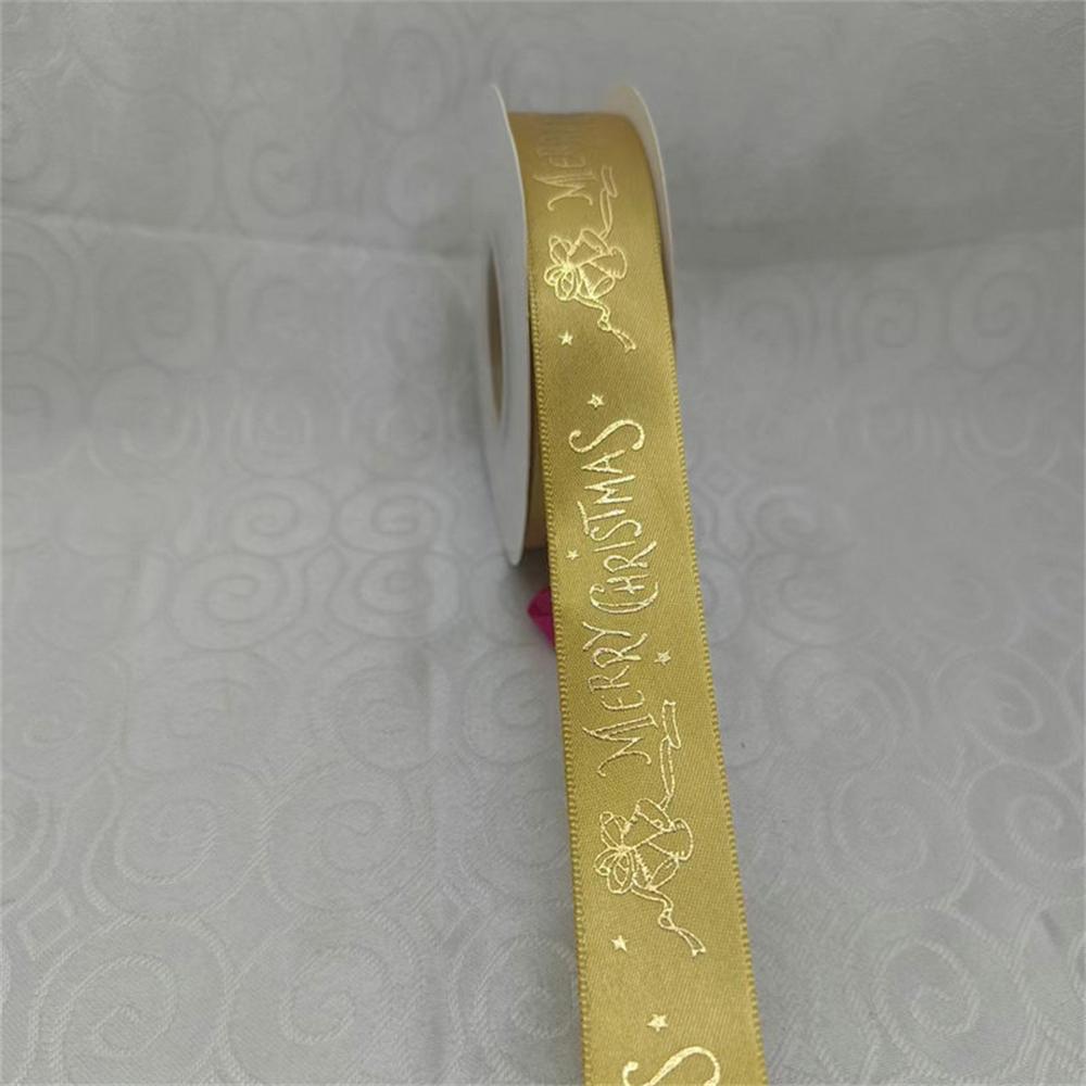 Christmas Ribbon Densely Woven Bright Colors Light Luxury High Demand For Christmas Crafts Christmas Ribbon Packing Ribbon
