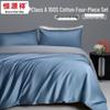 Hengyuanxiang Wool Quilt, Cotton Bedding Set & Memory Pillows Bundle