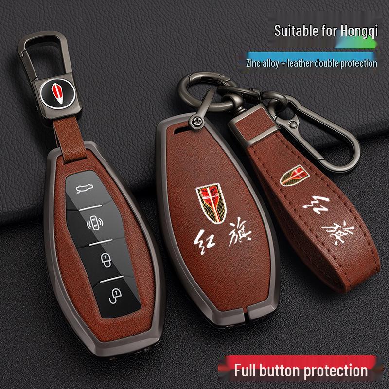 2023 Hongqi H5/H6/HS5 Men's Key Case for HS3 & HQ9 with EQM5 High-End Shell