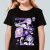 Tricou KPop Demon Hunters pentru copii Film Fierbinte Huntrix Girl Zoey Rumi Mira Bumbac Tricou Tricou Topuri Saja Tricouri pentru Băieți Îmbrăcăminte pentru Copii