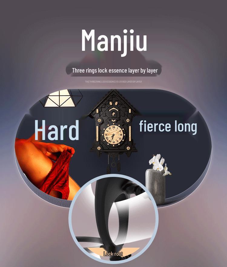 Jiyu Shared Vibration Lock Ring for Men & Women - Couples' Resonance Adult Toy