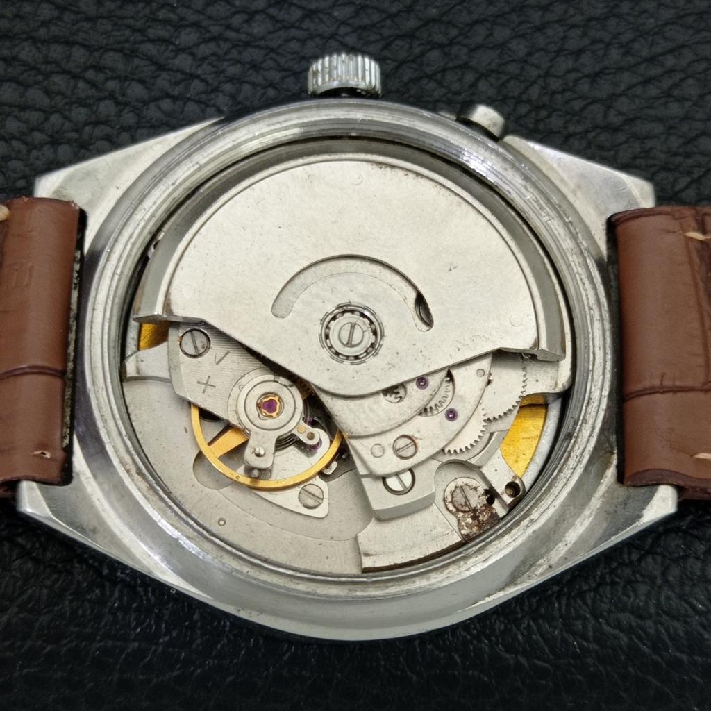 RICOH R31 AUTOMATIC VINTAGE JAPAN MENS YELLOW COLOR DIAL WATCH a707636-1