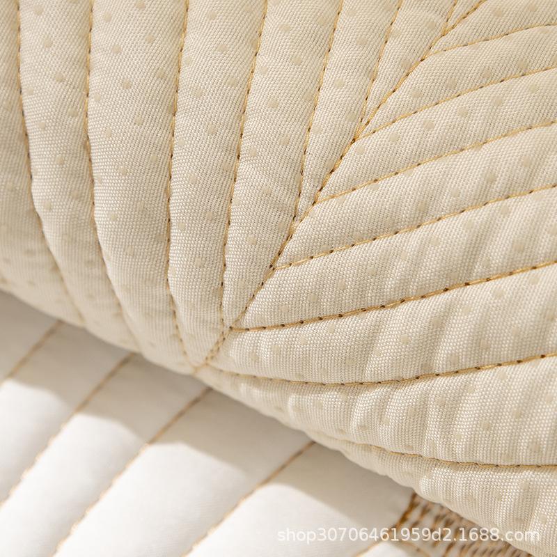 Sofa Cushion Four Seasons Universal Non-slip Seat Cushion Simple Modern Sofa Cover Cover Cloth Solid Color Armrest Backrest Towel