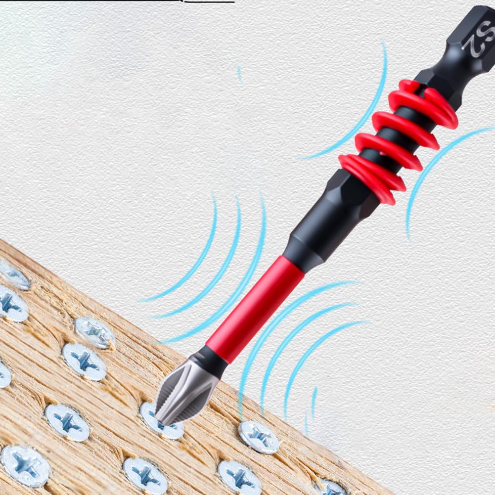 Electric Screwdriver Kit Spring Bit Set Comfortable Grip