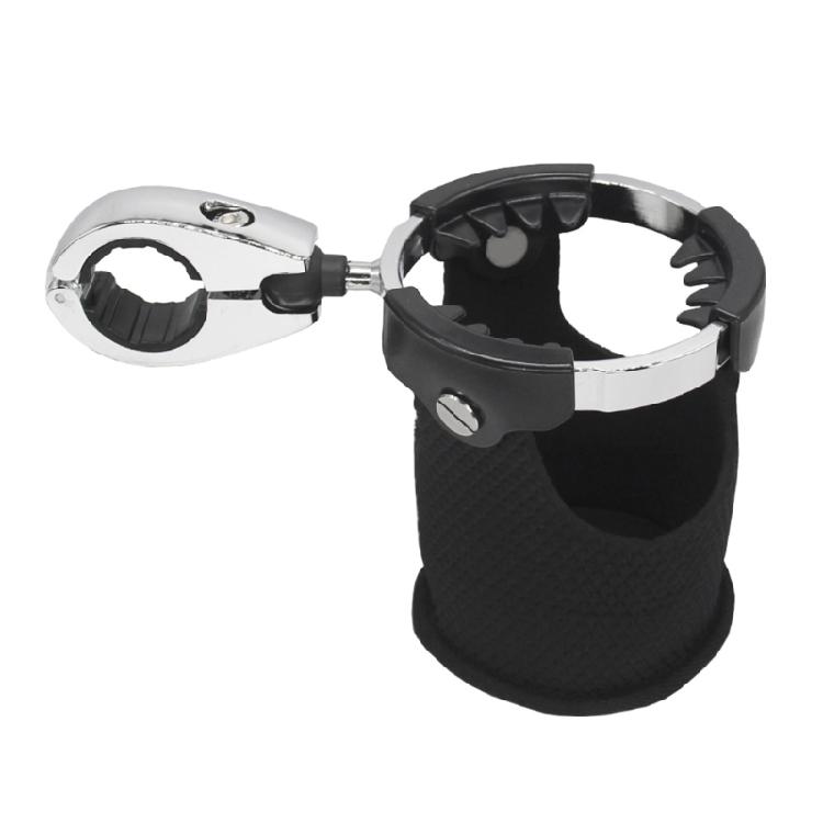 

Motorcycle Cup Holder Water Bottle Holder Handlebar Mount used for 7/8 1 1/4” 1